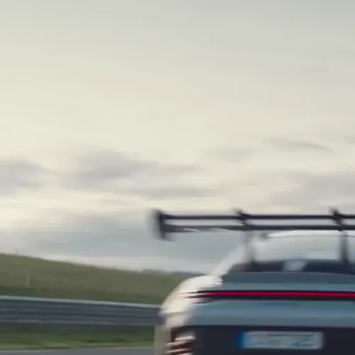 Porsche parte trasera